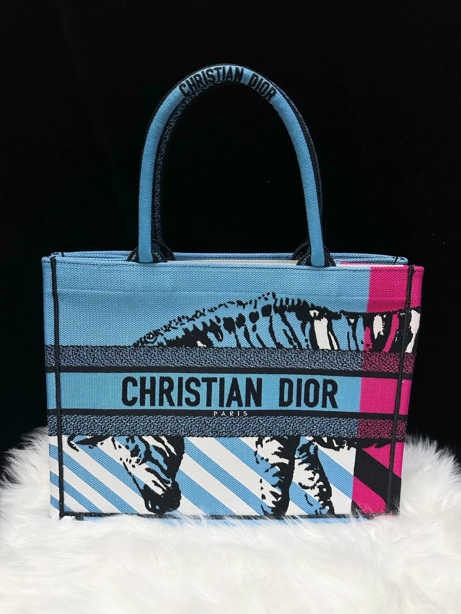 Dior book tote M zebra