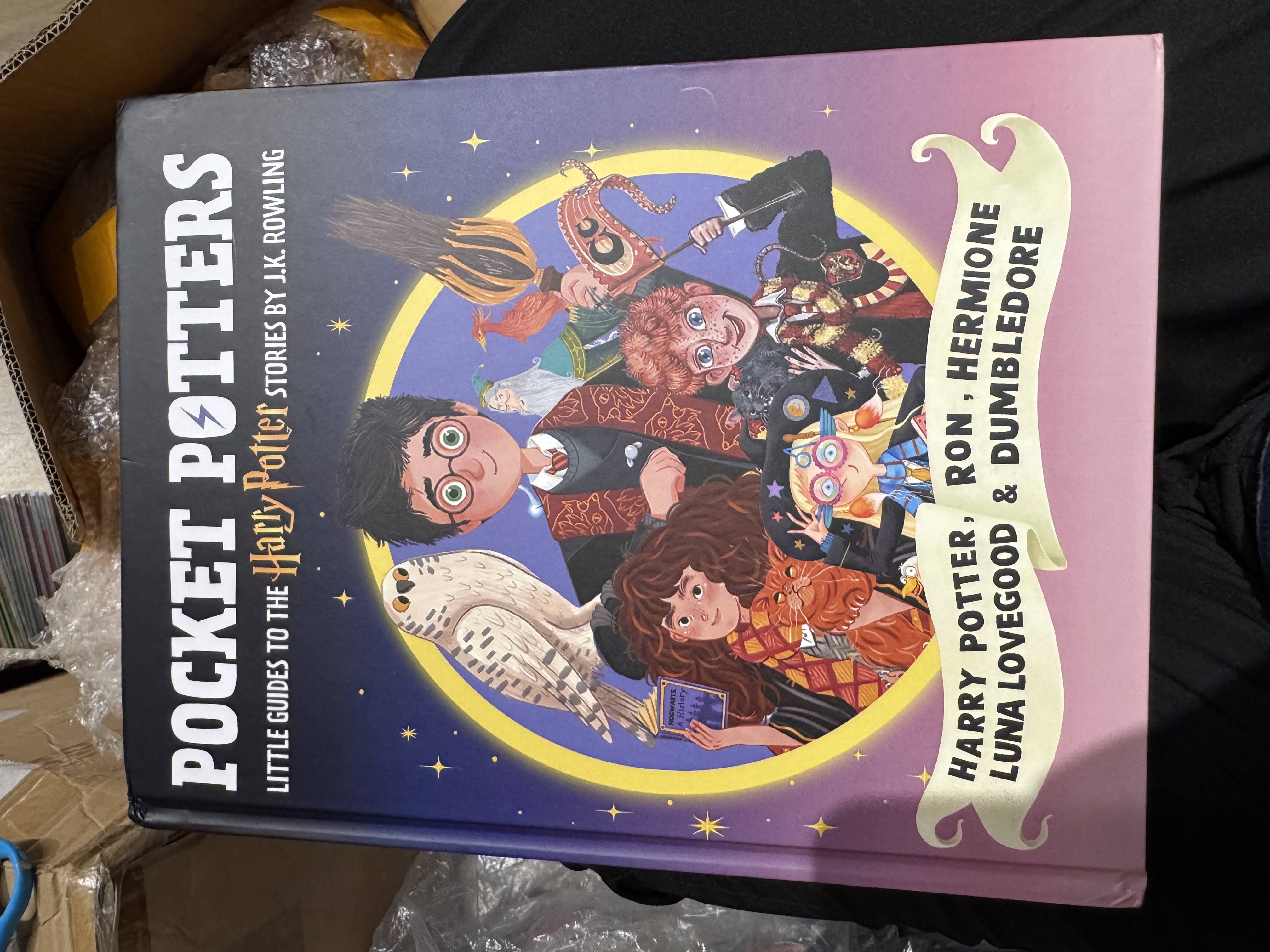 新書速遞 Pocket Potters 口袋哈利波特 哈迷必入系列 · POCKET POTTERS · LITTLE GUIDES TO THE · Harry Potter STORIES BY J.K. ROWLING · LUNA LOVEGOOD & DUMBLEDORE 🏰每一本都是獨立的角色小傳記濃縮了J.K.J.K.Rowling羅琳筆下的魔法世界！ 🧡