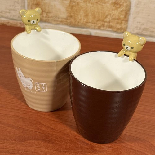 RK 日版 鬆弛熊立體公仔日式茶杯（2款）