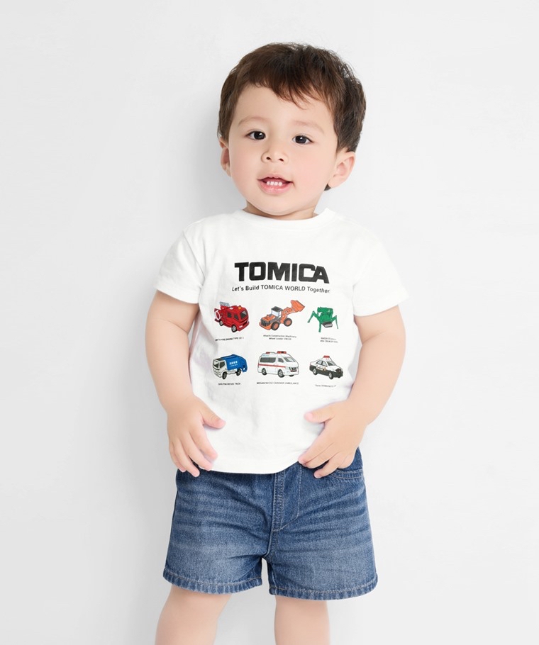 💚預訂 台灣直送💚Tomica兩色車車印花純棉短袖T恤