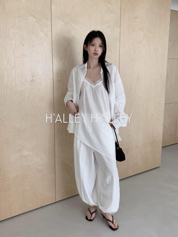 221043 Lace吊帶斜腳背心