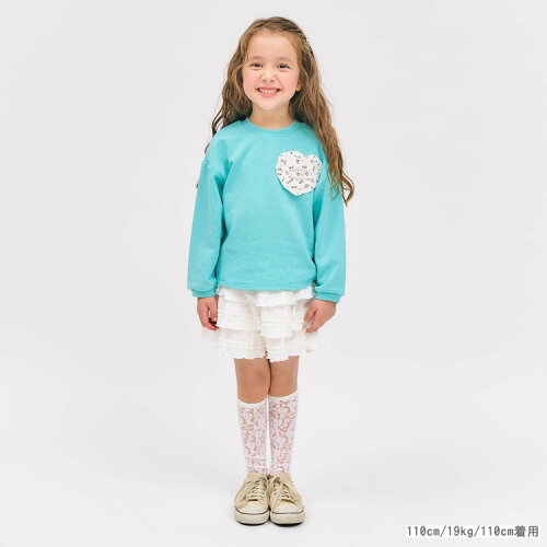 🆕【⭐訂購⭐】🇯🇵日本直送 心形荷葉邊口袋 寬鬆衛衣 ［4款選］🌀 [ELAA-0202][260206]