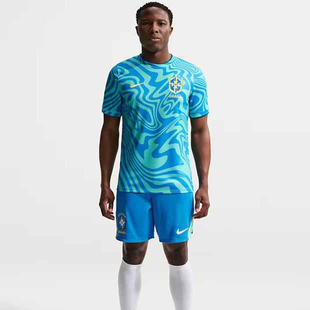 Nike Brazil 巴西 2026 Dri-fit 賽前訓練球衣 (可加印球員版贊助) IH1662