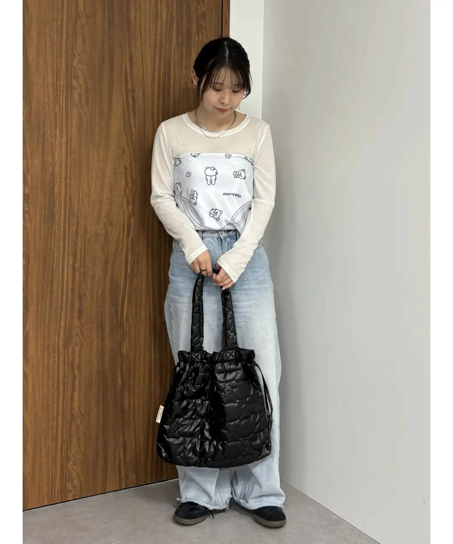 日本預訂📍日本鬆弛熊 × earth music&ecology系列 - 絲巾