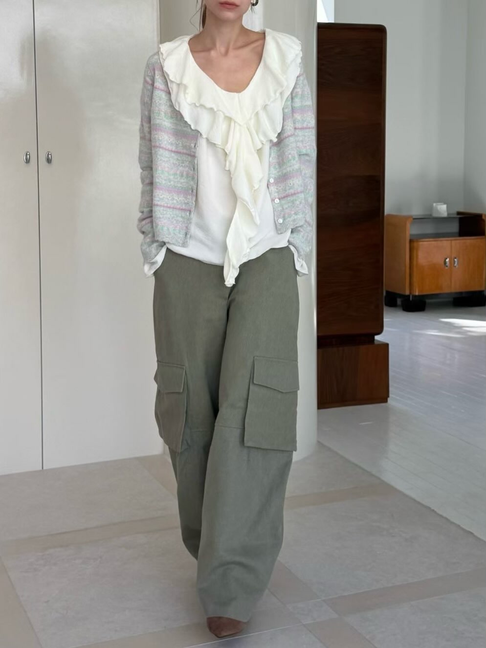 (2026FW) REPELLER - CARDIGAN & TOP
