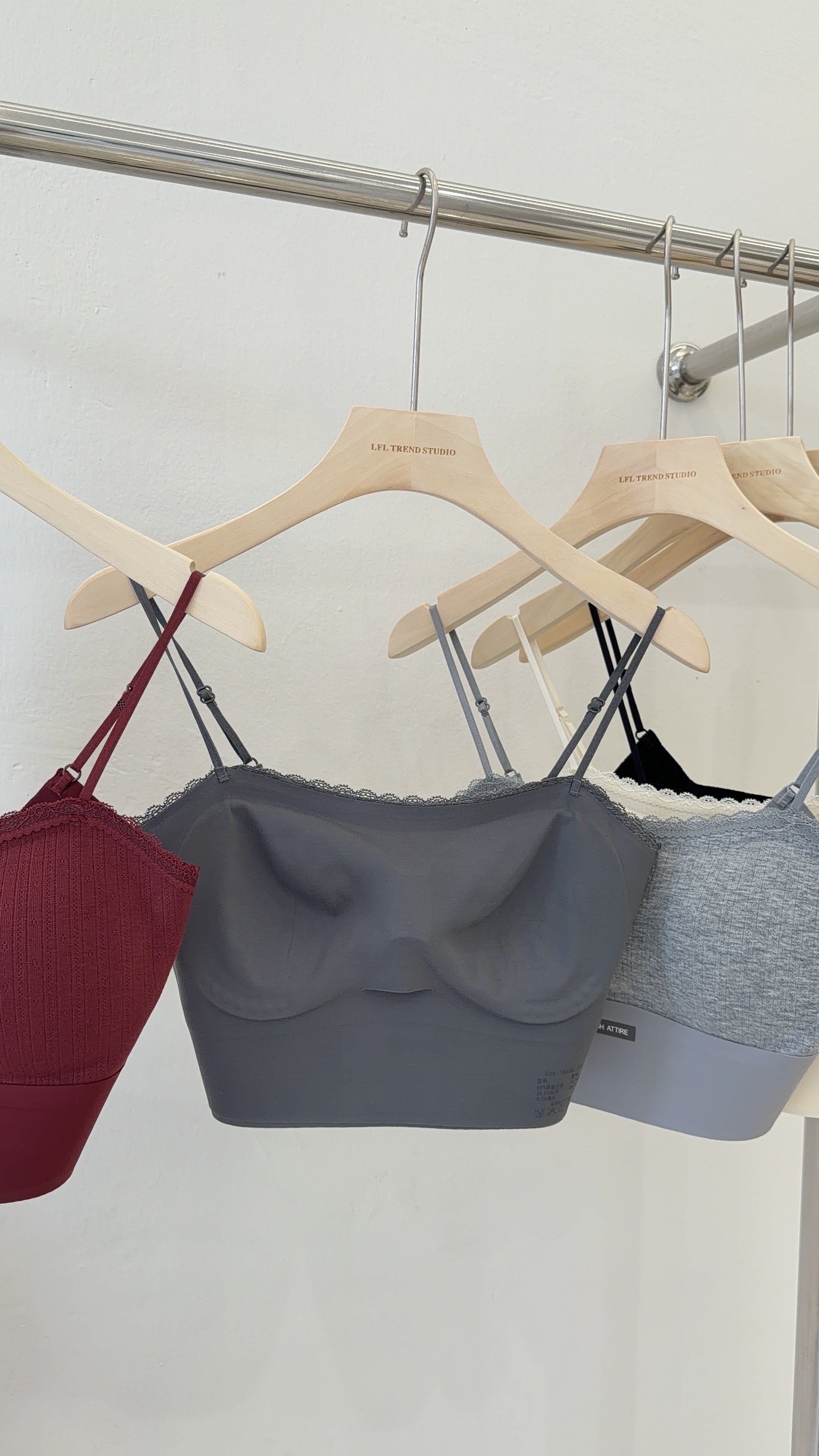 6650 爆款蕾丝拼接U型美背内衣