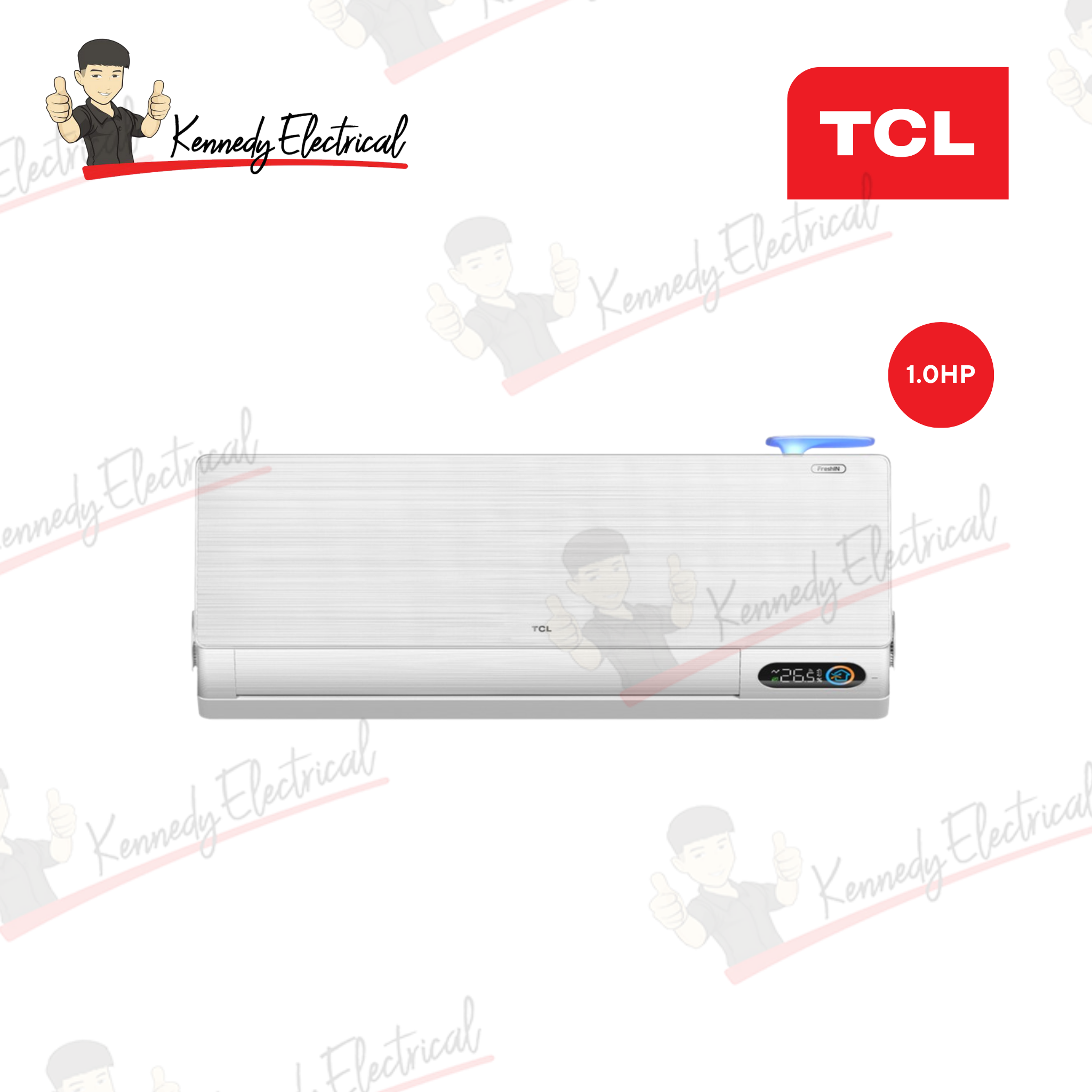 TCL 1.0HP FreshIN 2.0 Series Inverter Air Conditioner (TAC-10CSD/FBI)