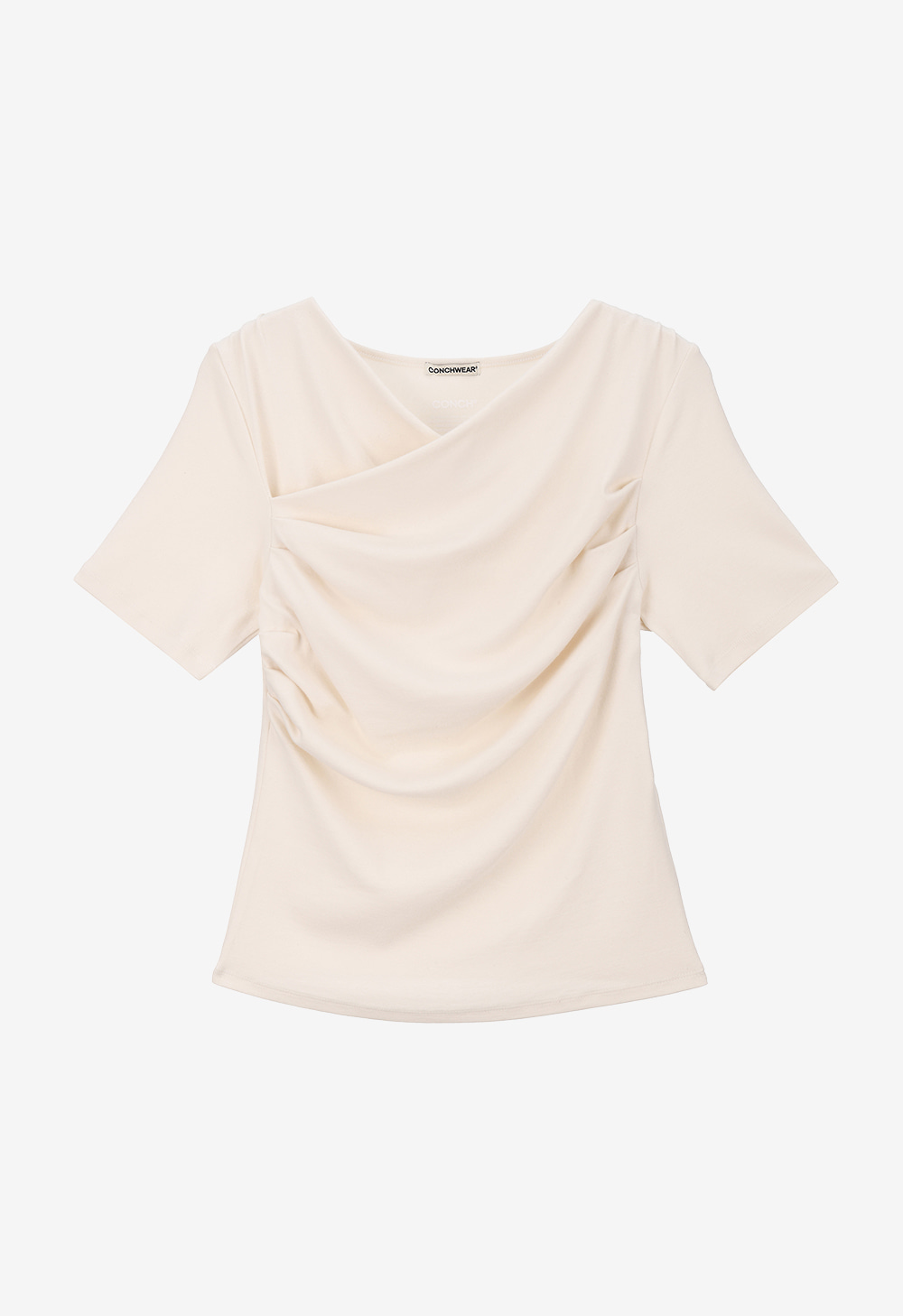 預購_Drapped Short Sleeve by Conch  