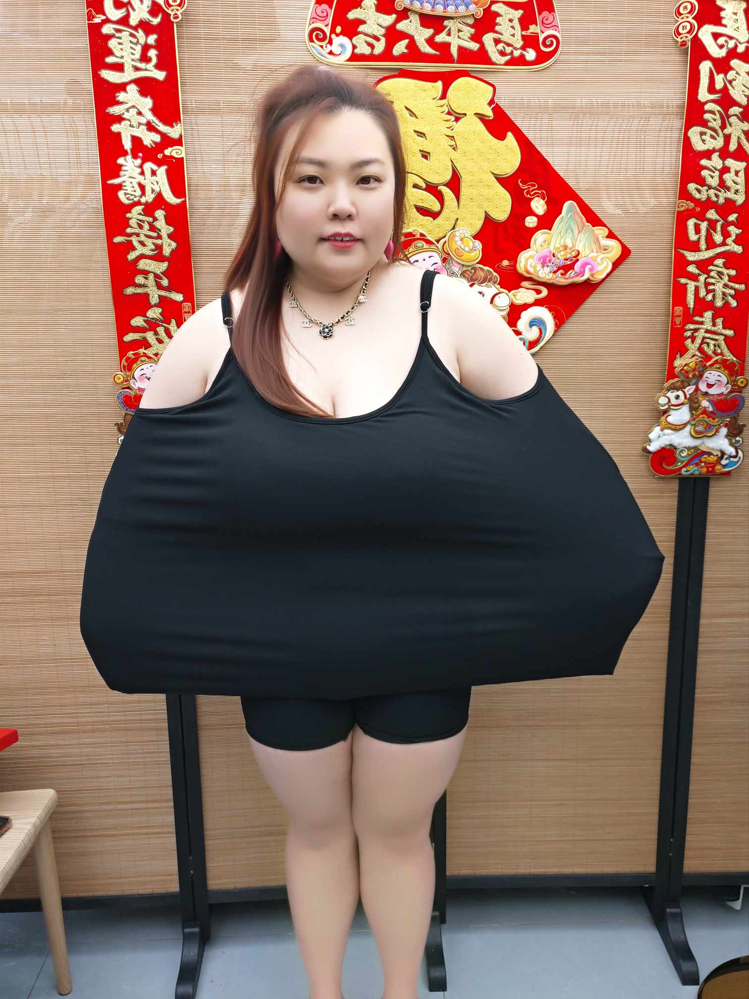 DDG12 可调节肩带附垫吊带背心