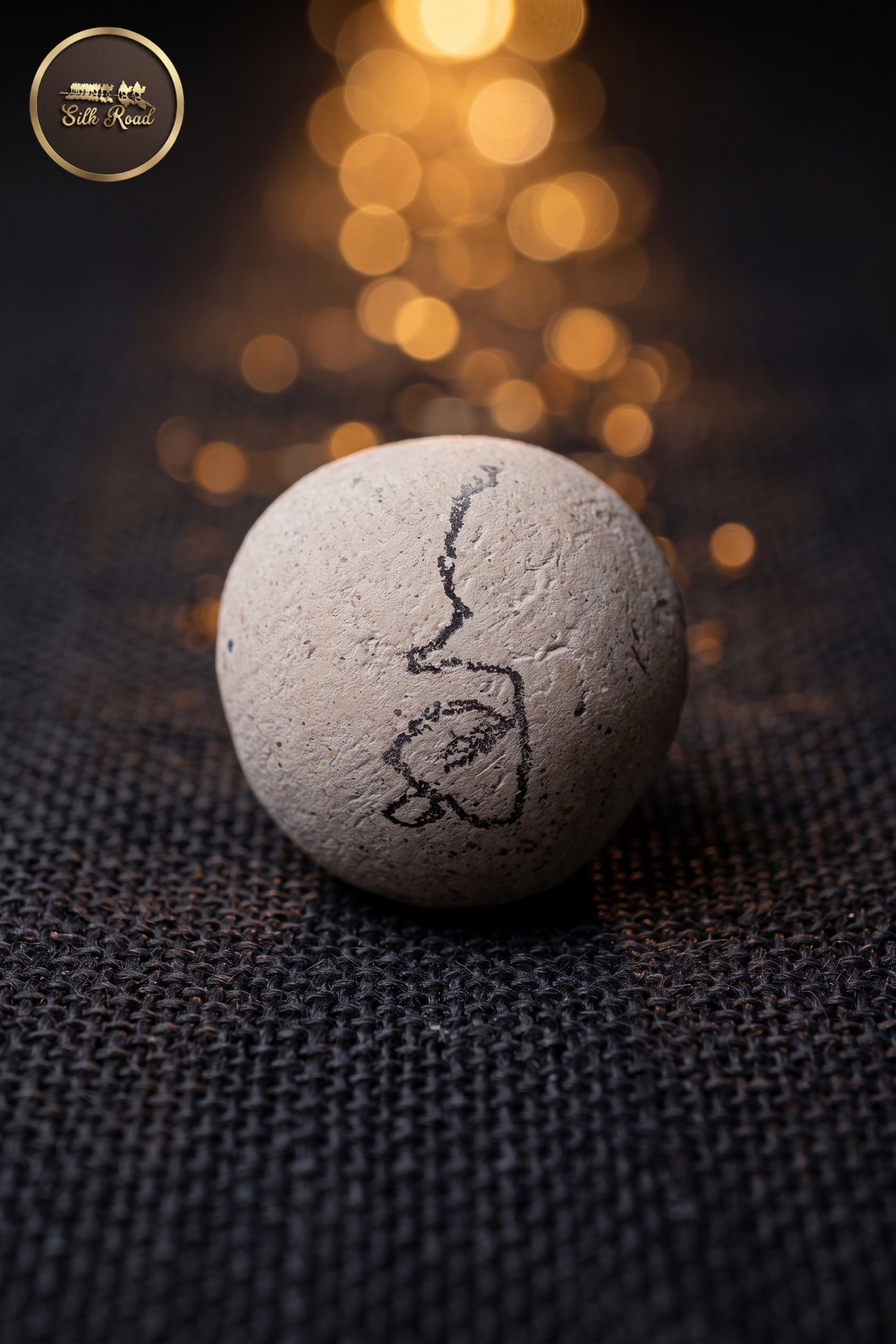 龍婆披贊 佛曆2551 如願符珠 附光學級高透防水殼｜師父親手寫符