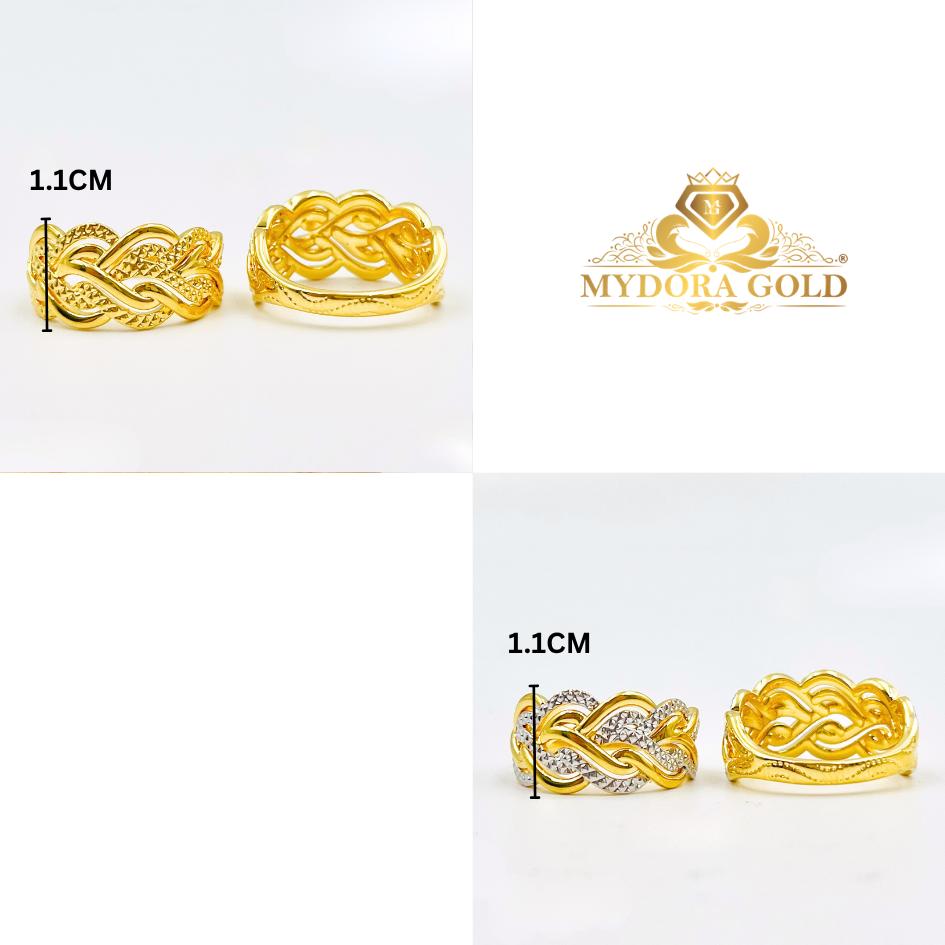 MYDORA Cincin Puteri Rapunzel (5G) l EMAS 916/22K