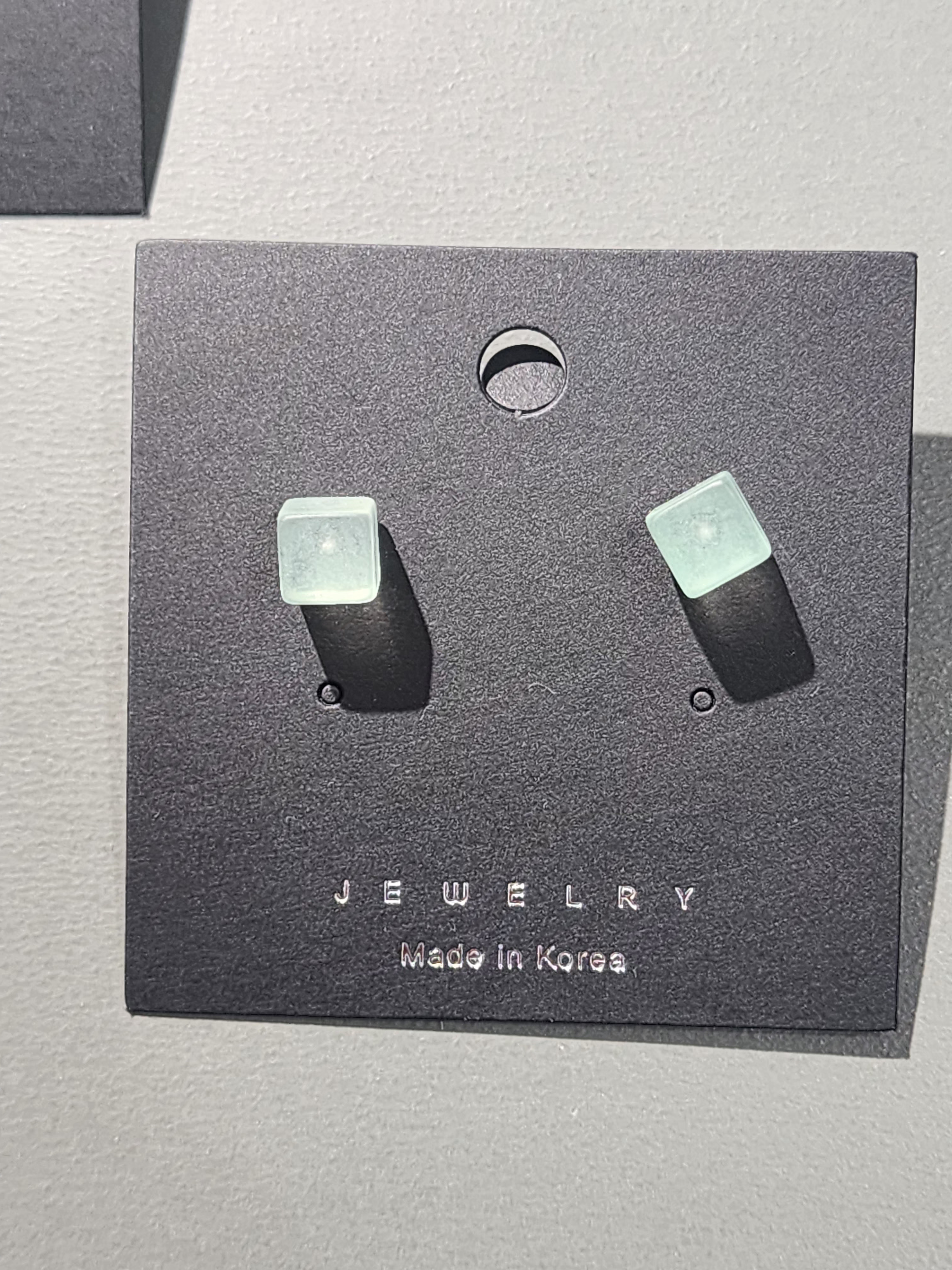 Ocr Candy Cube Stud Earrings