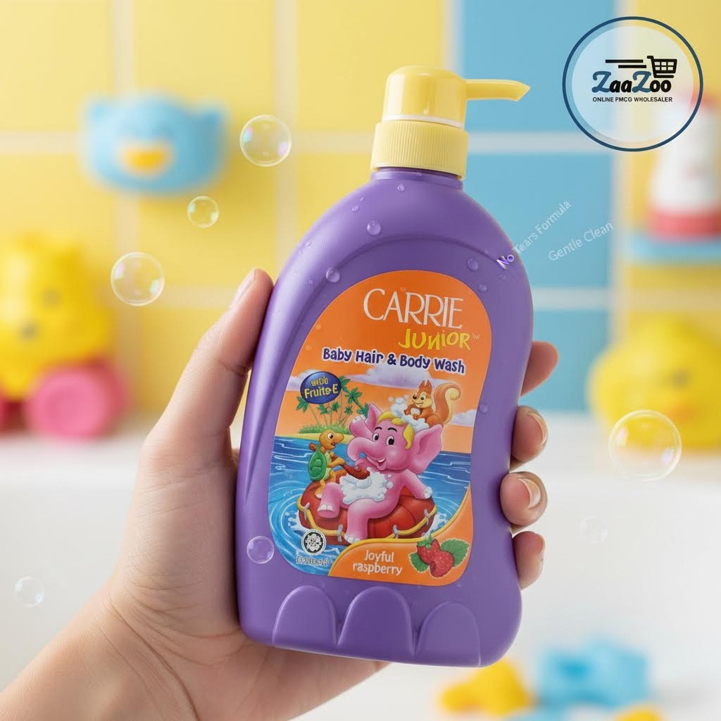 Carrie Junior Hair & Body Wash - 700ml  - J.RASPBERRY / GUMMY BERRY
