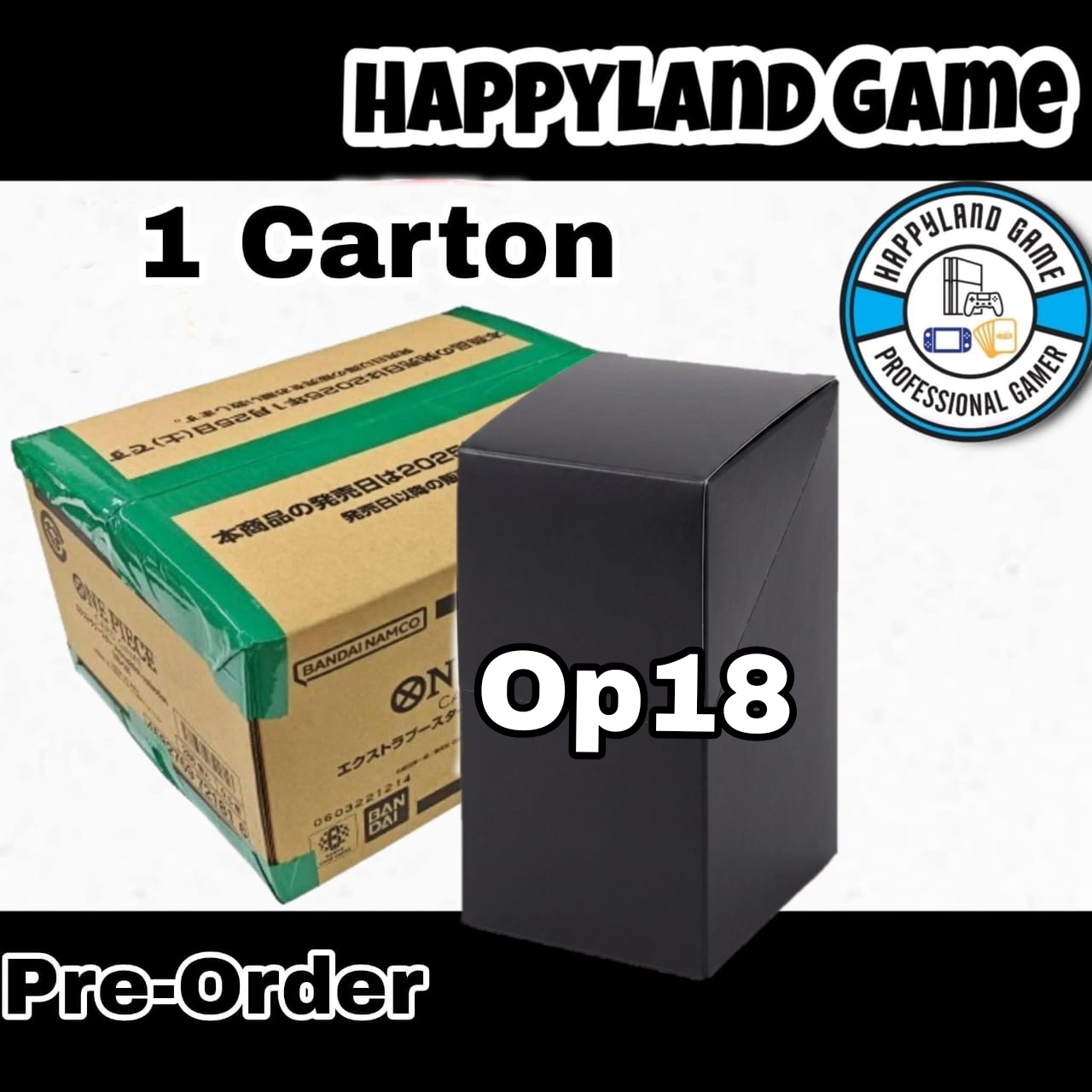 One Piece Card Game Booster Carton - Op18 (Pre Order)