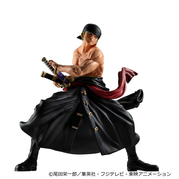(預訂訂金 $100) (總價 $141) MegaHouse WALLSTAR 海賊王 卓洛 W.STAR ONE PIECE Roronoa Zoro (行版) 