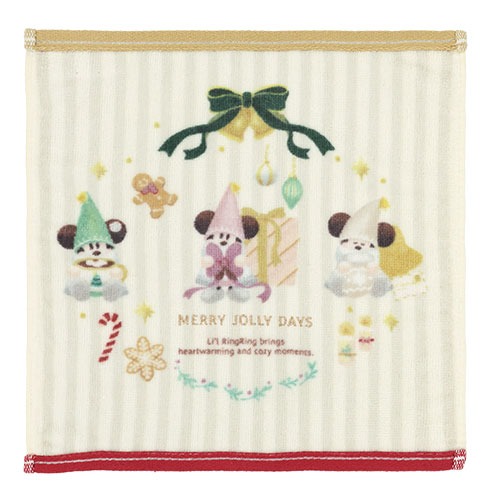 [訂購] [東京迪士尼] ❄️ TOKYO DISNEY CHRISTMAS 2026 Lil RingRing 方巾套裝 {TF2610136}