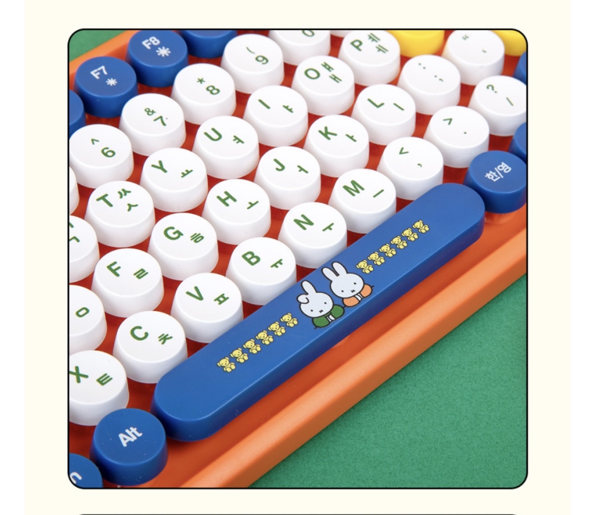 Miffy Wireless Keyboard and Mouse Set