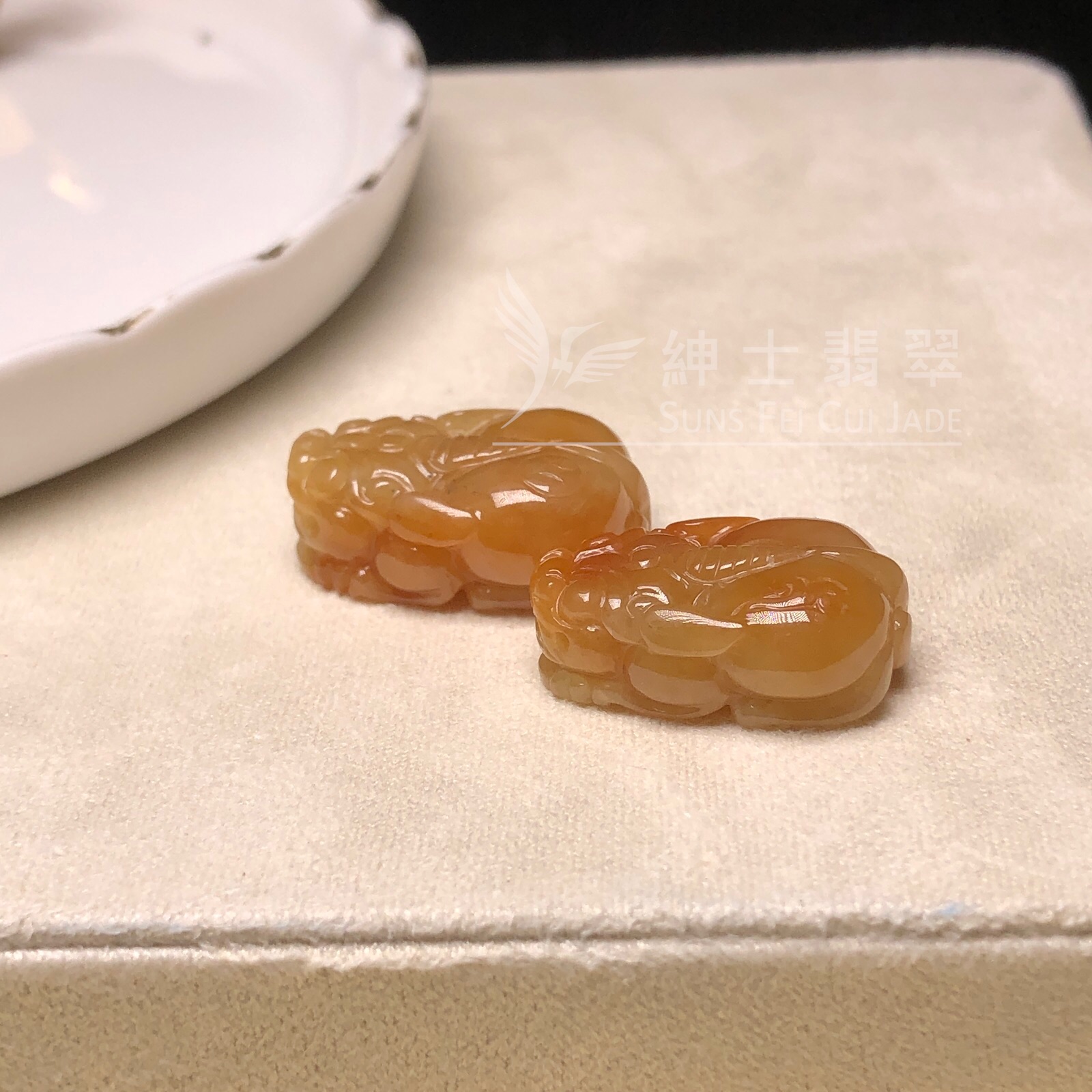 YK01146 滿翡小貔貅 (一對)