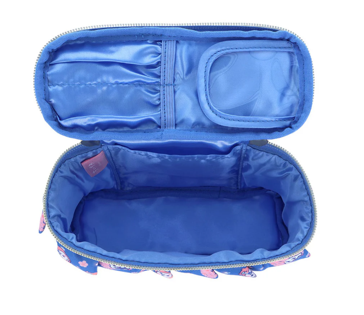 日本限定 Chiikawa 櫻花荷葉邊手提化妝包