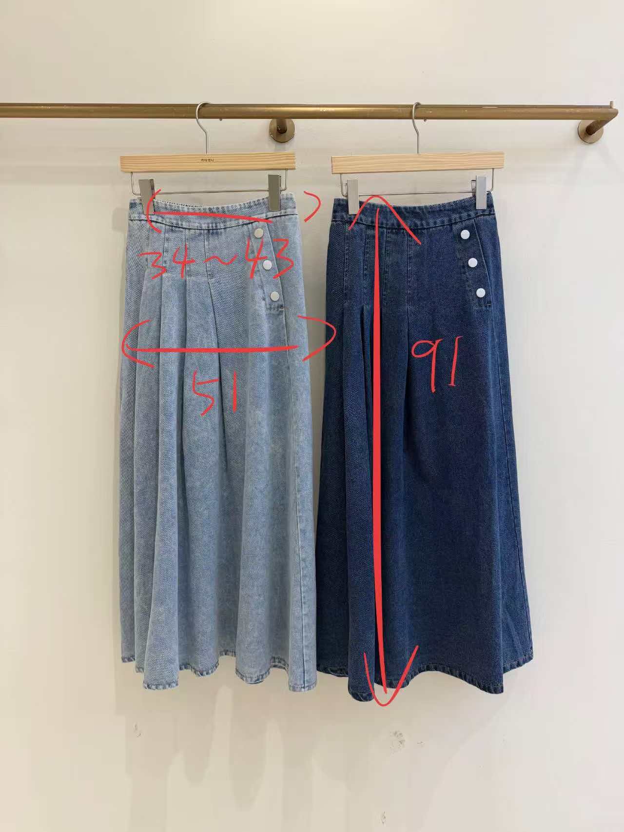 CT30 半截牛仔裙