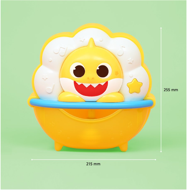 【預訂】韓國直送 Baby Shark 沖涼音樂泡泡機 
