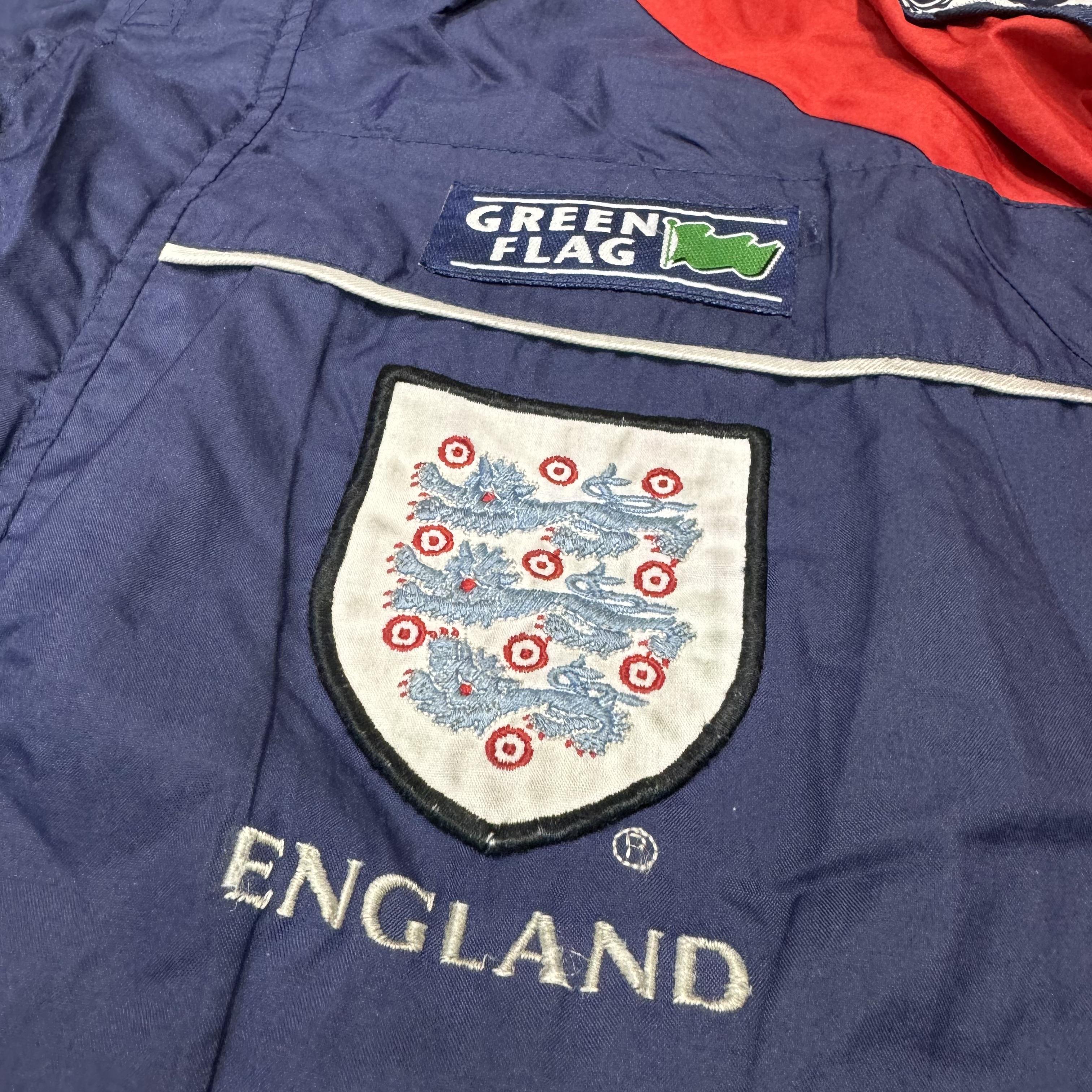 England 98/00 vintage rain jacket