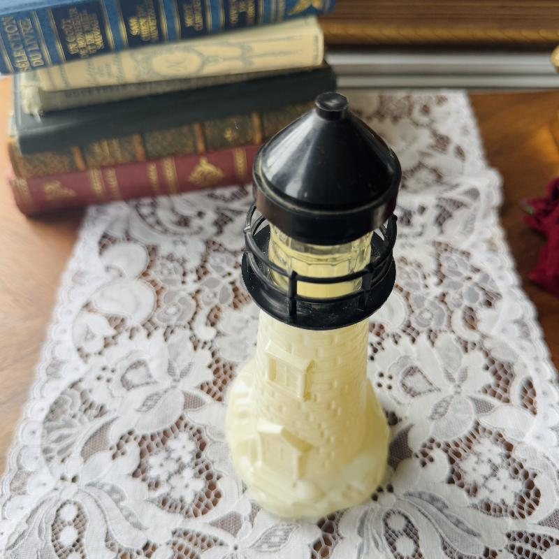 Vintage Avon Lighthouse Men's Cologne Perfume Bottle - Empty Bottle (MT2247)