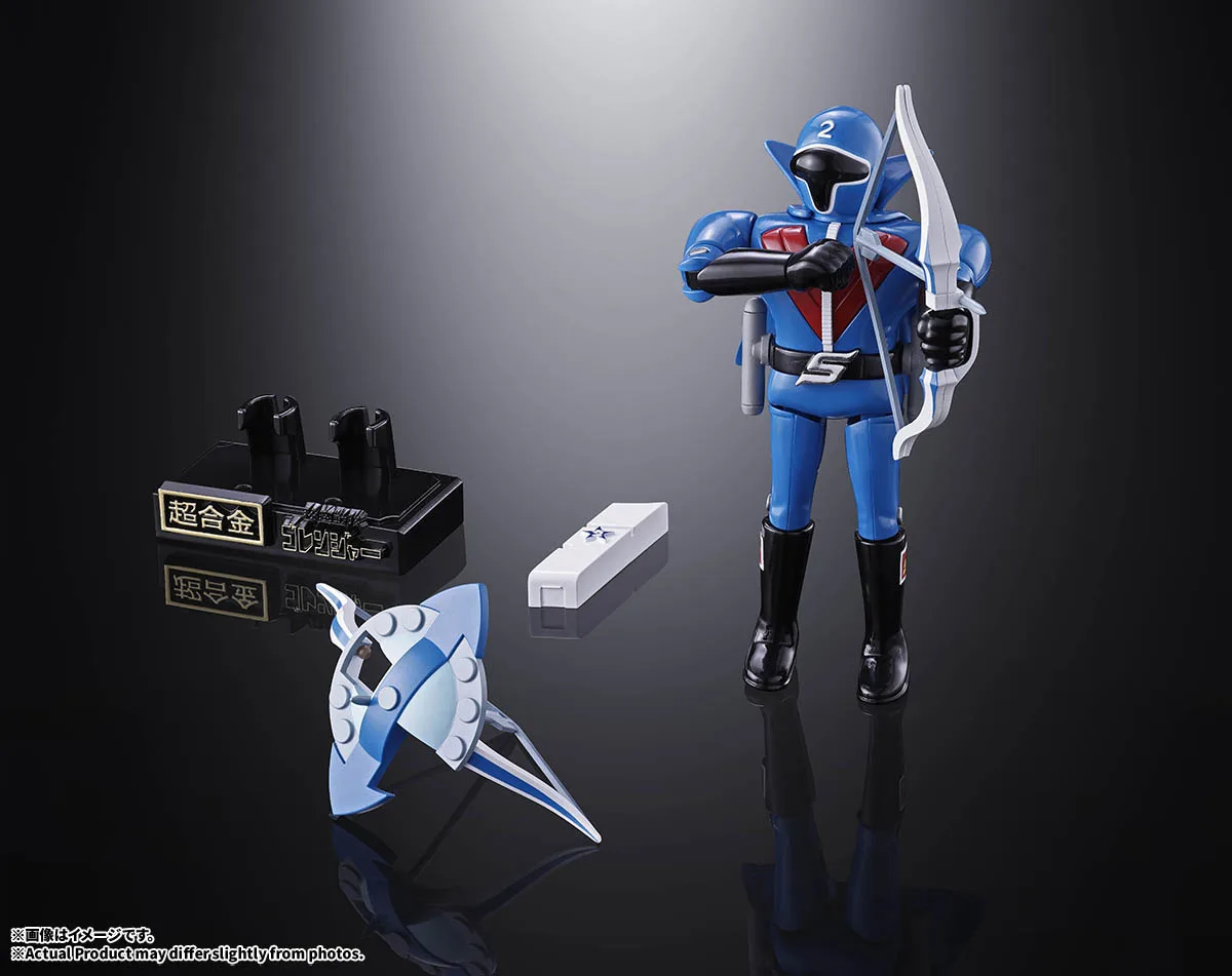(預訂訂金 $500) (總價 $1584) Bandai 超合金 秘密戰隊五連者 五勇士 (行版) Chogokin Himitsu Sentai Gorenger