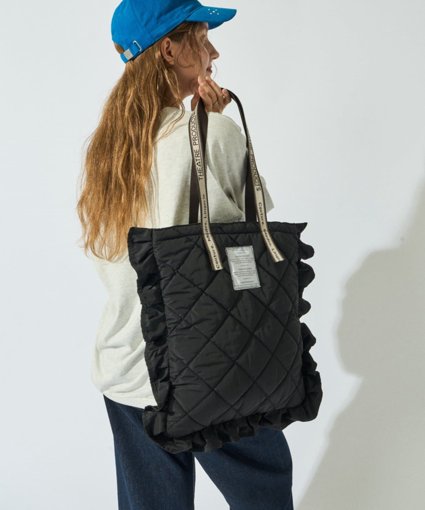 日本TP FRILLS TOTE BAG （大約9月尾至10月初到貨)