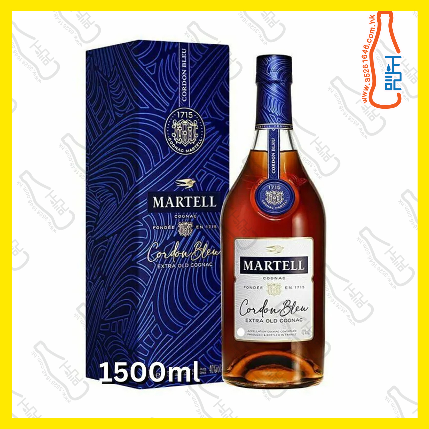 ==馬爹利 藍帶 干邑 1500mL /支