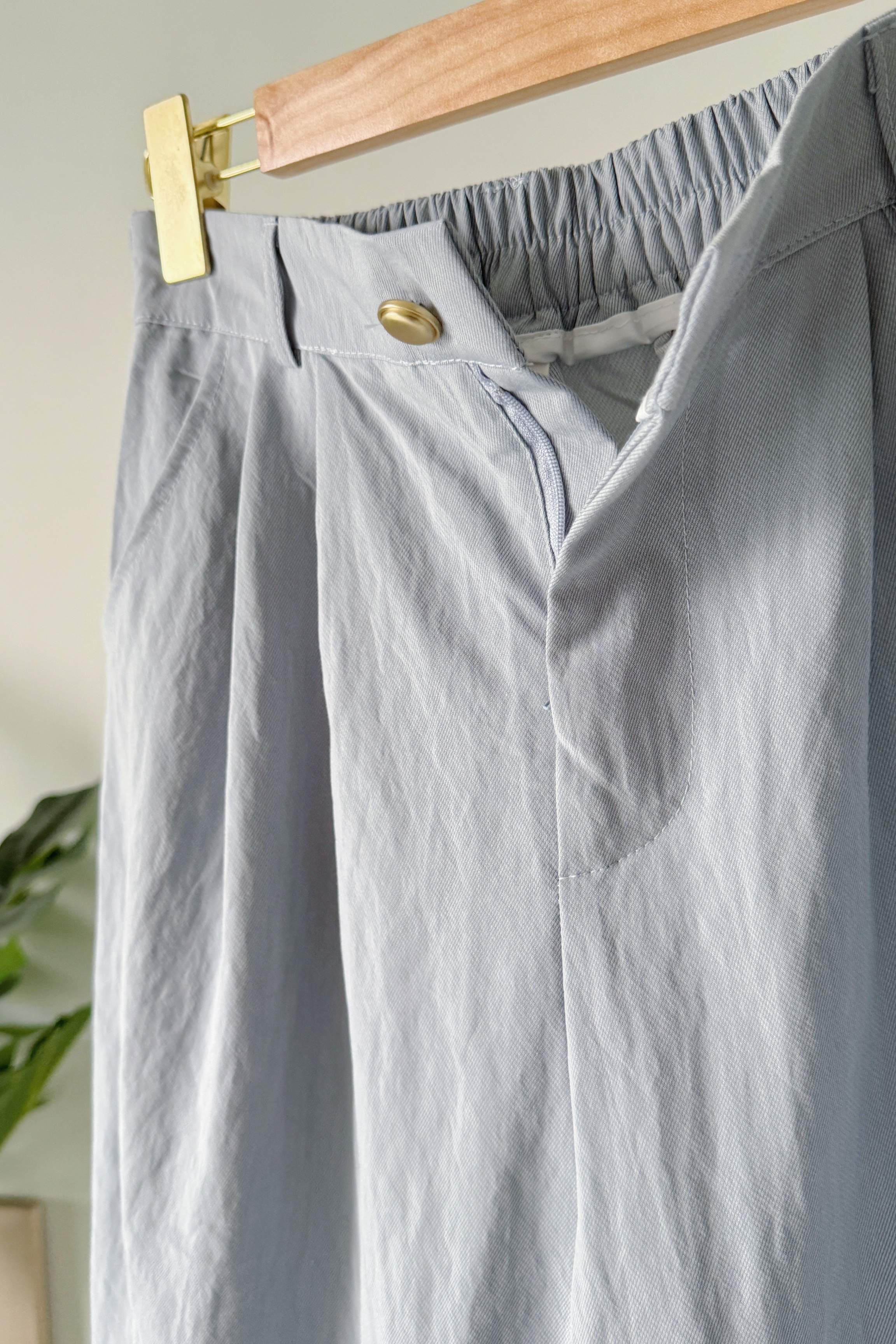 高级感简约垂感西裤