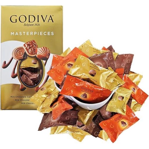日本Costco  GODIVA日版Godiva 3款經典大師系列 牛奶朱古力 金裝禮盒 360g 