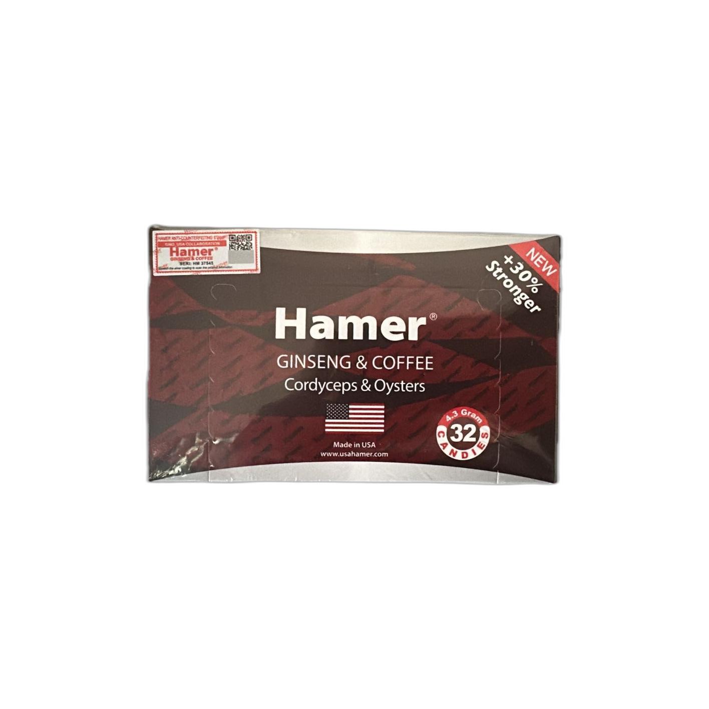 Hamer Ginseng & Coffee Candy: Sino-USA Collaboration for Enhanced Energy