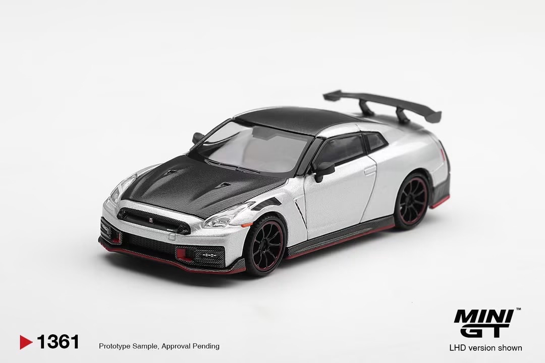 (預訂 Pre Order) Mini GT ( MGT01361-R ) Nissan GT-R NISMO 2024 Silver