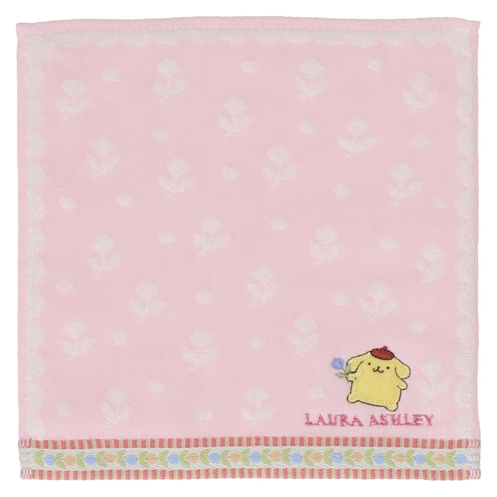 🎀【預訂】Laura Ashley x Sanrio Pompompurin 迷你毛巾 - E