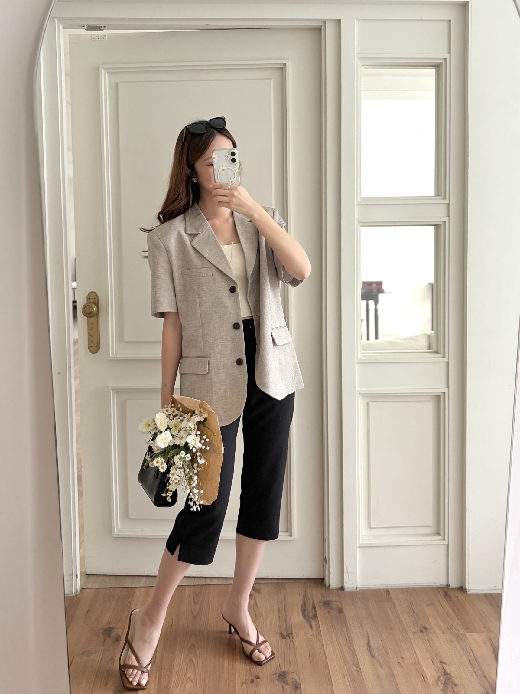 The Oversized Oatmeal Blazer