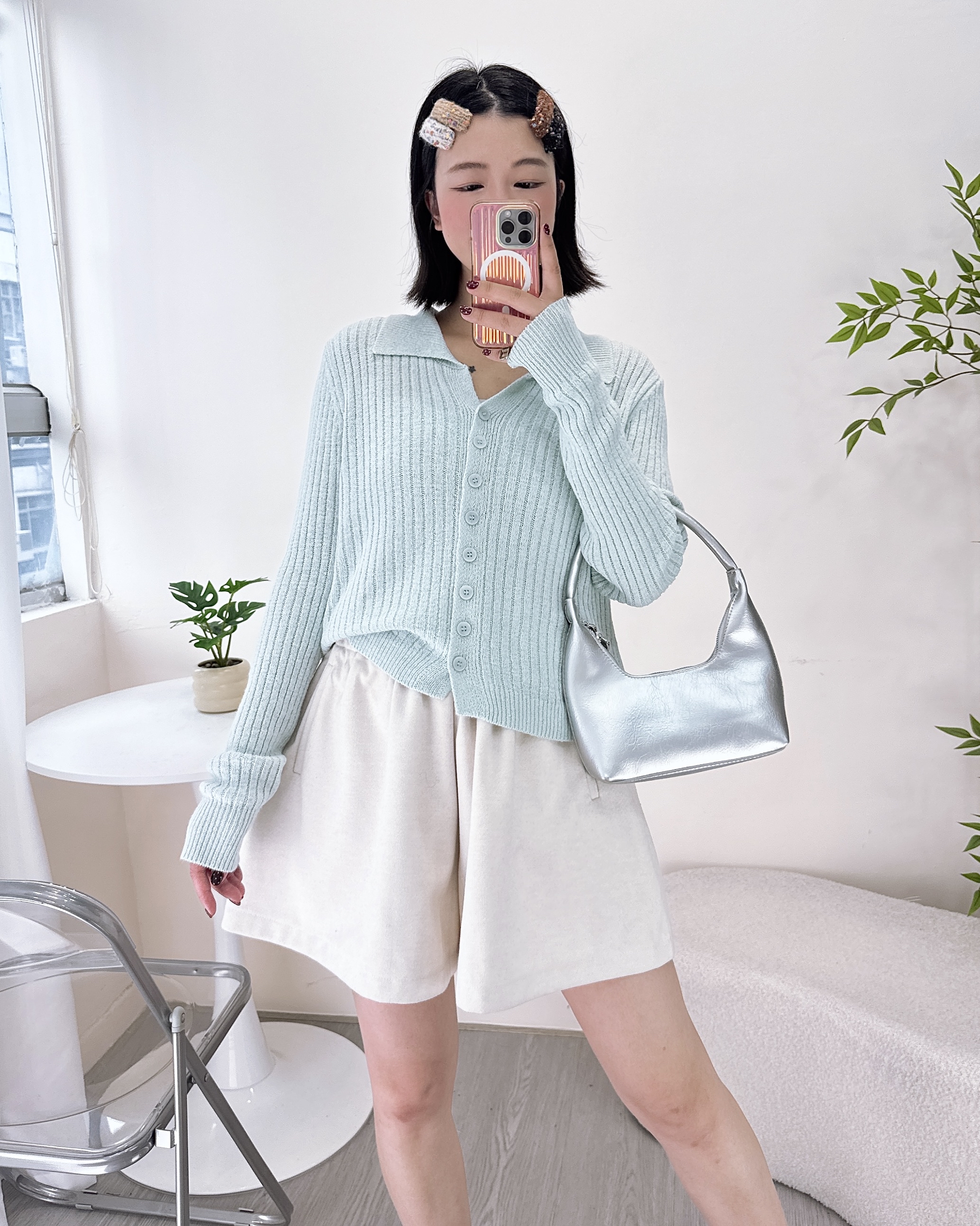 溫柔風反領BB冷上衣/外套 2色