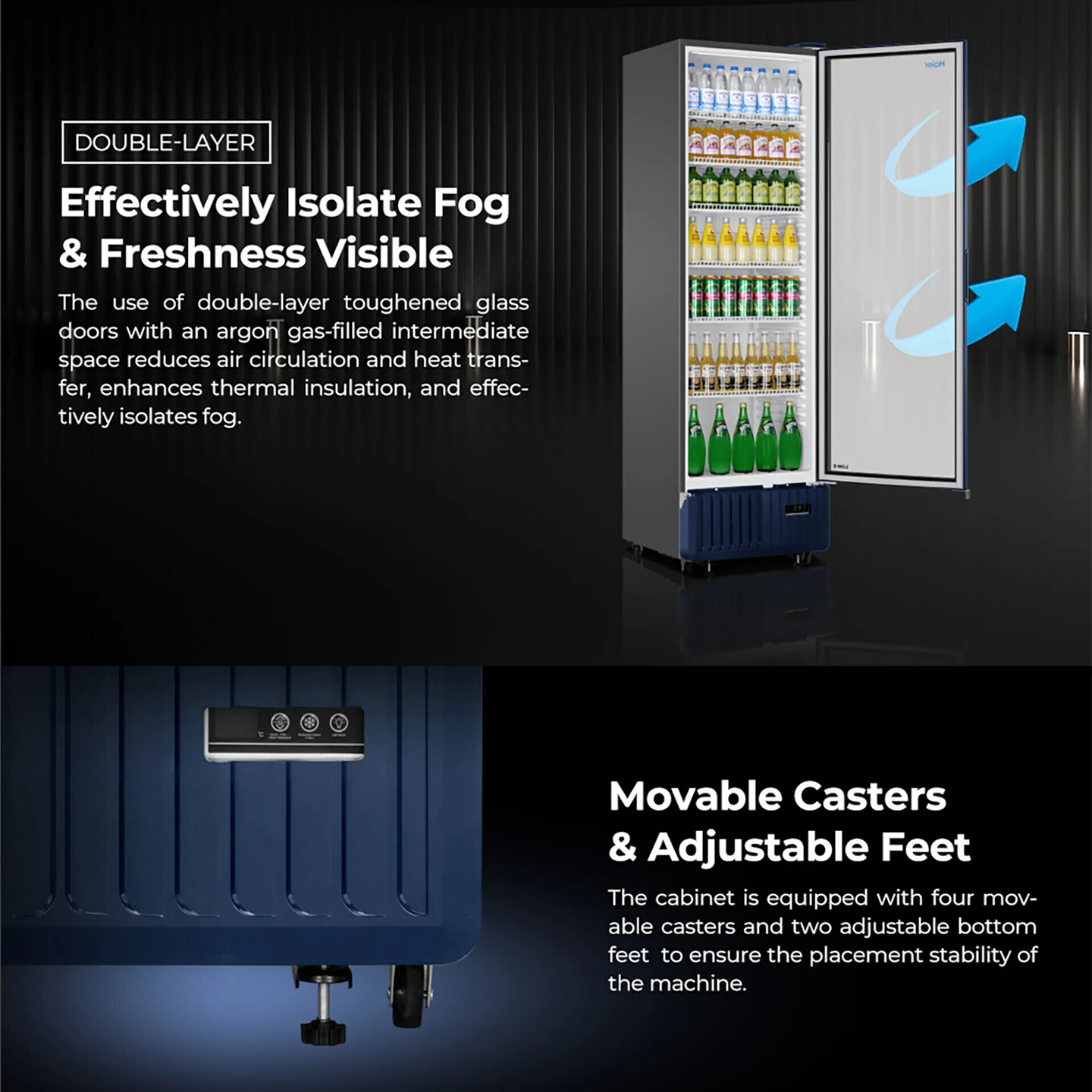 Haier 375L Showcase Chiller (SC-439E)