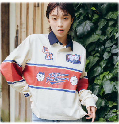 🌸 【預訂】白色長袖Tee Shirt - CHIIKAWA 16/10新品