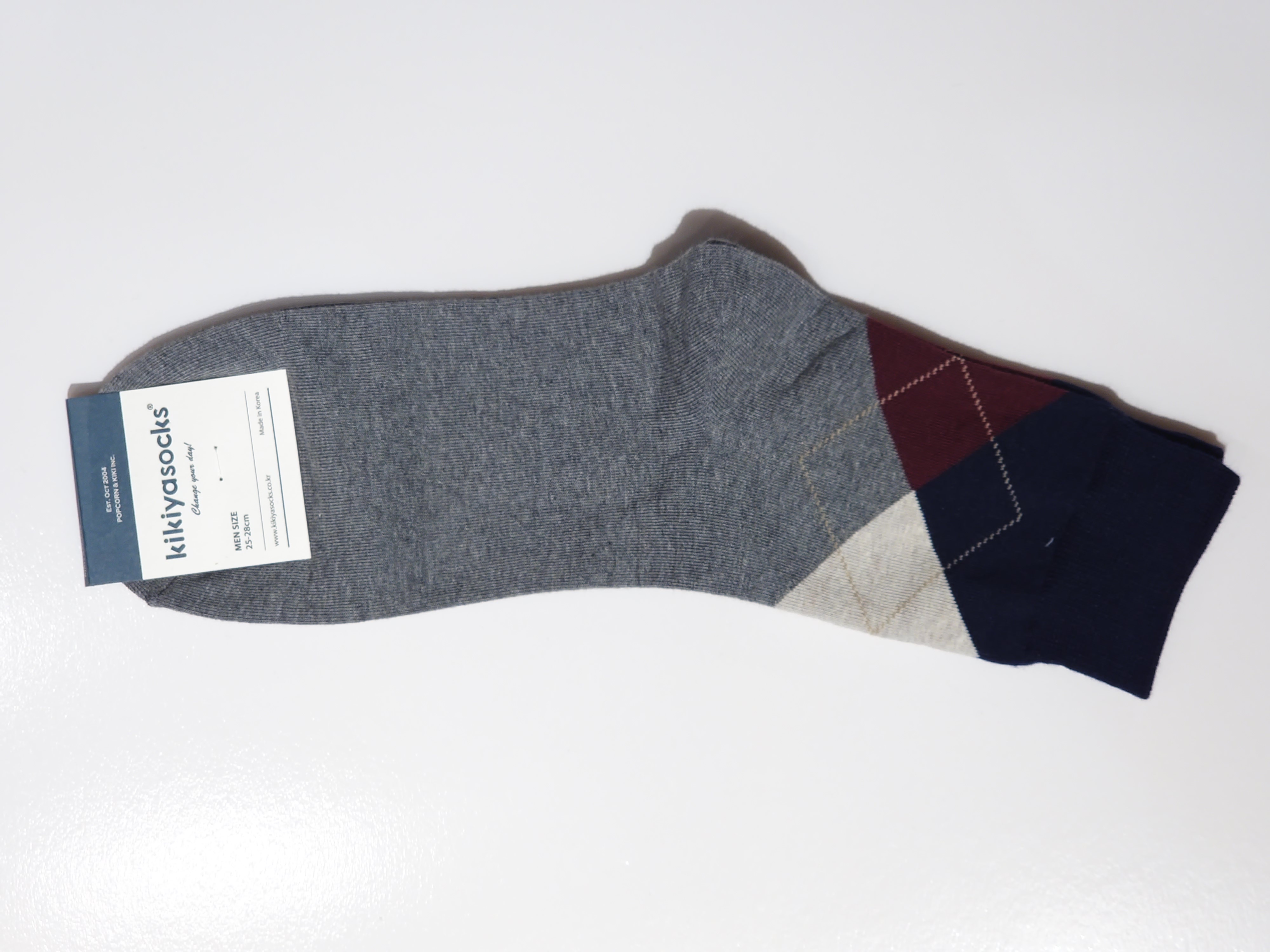 KKY Heritage Argyle Men's high socks