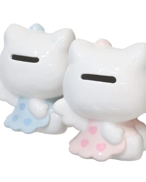 預訂 | 日本版 Hello Kitty 天使陶瓷儲錢罌