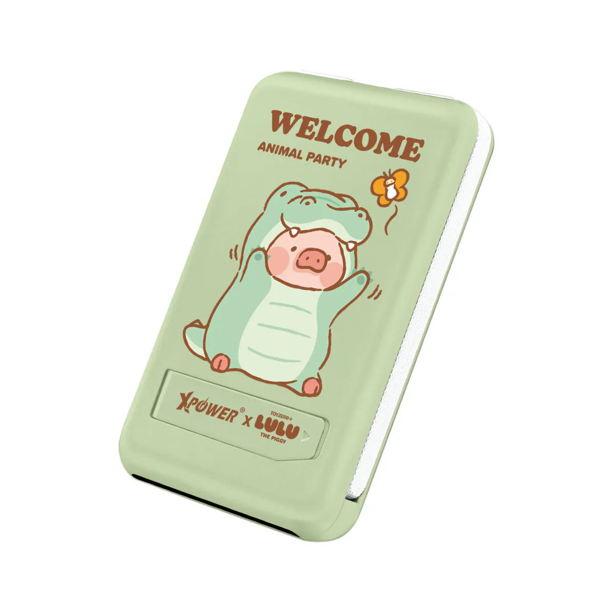 CCC | 3C認證 XPower x 罐頭豬LuLu🐷M10C+ 6合1 10000mAh多功能迷你20W PD3.0+ 磁吸無線快充移動電源