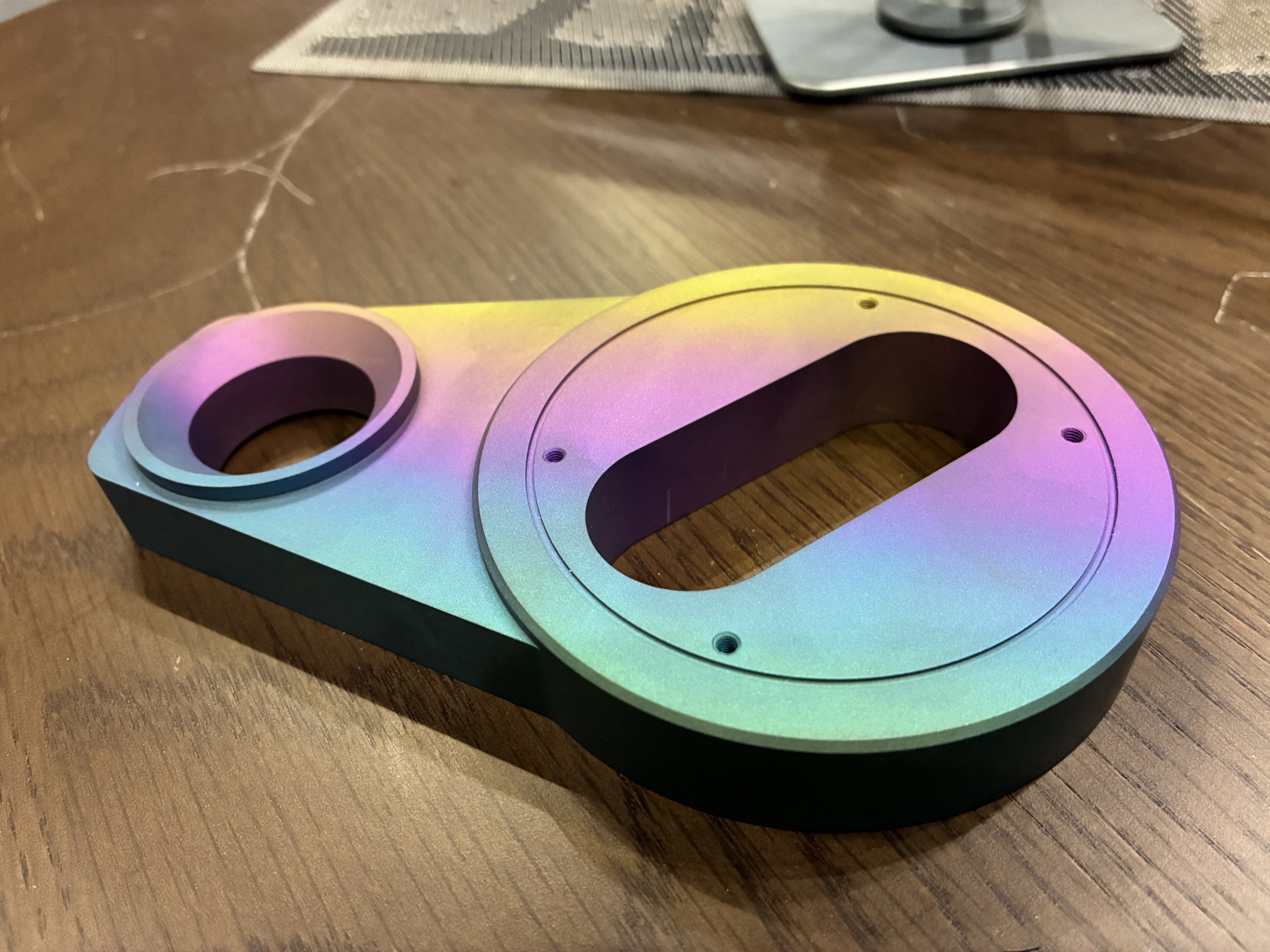 Techdas Air force Turntbale Armboard(Titanium alloy)