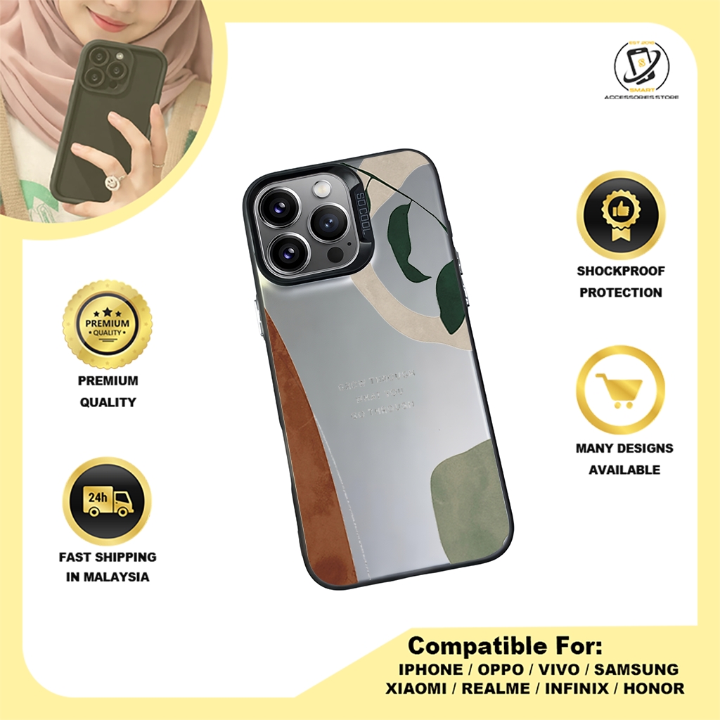 IMD CASE PHONE FOR REALME - DESIGN FLOWER D