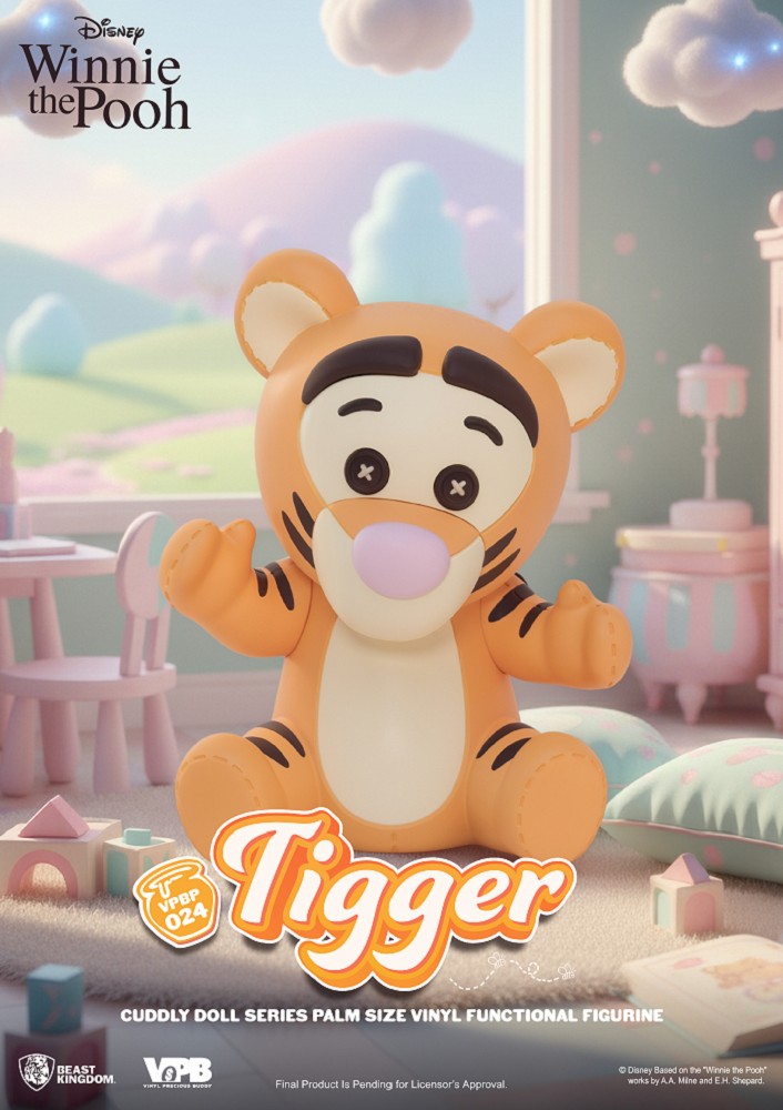 📦訂購 台灣限定 迪士尼 小熊維尼 Winnie the Pooh 跳跳虎 Tigger 布娃娃系列 掌心存錢筒 錢罌 Coin Bank