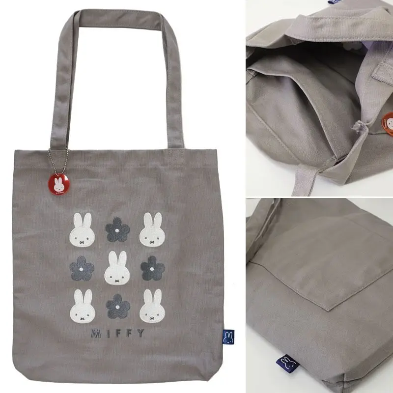 現貨🌸日本直送 |Miffy米菲刺繡手提包/帆布包/單肩包