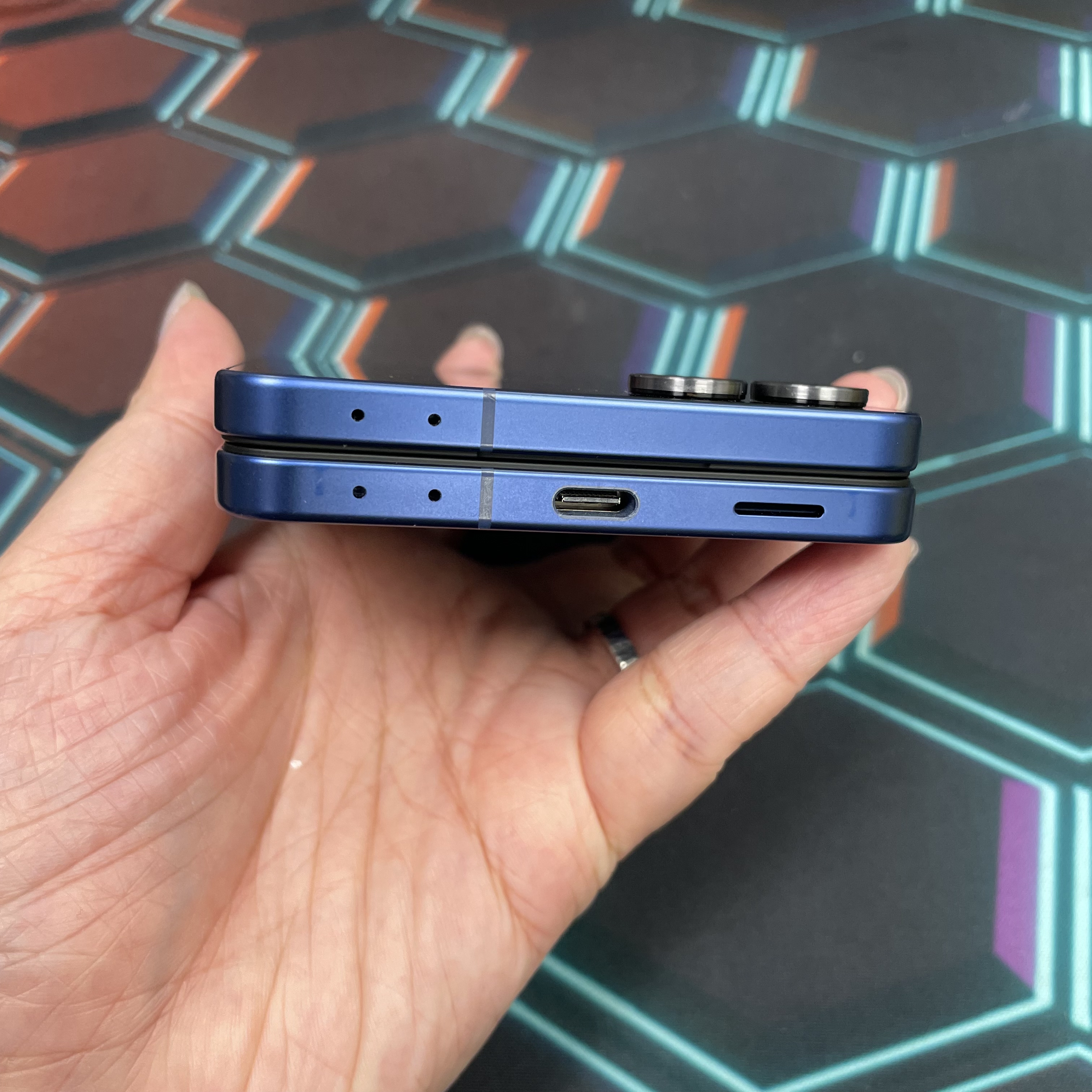 *7129 Galaxy Z Flip 7 勁靚機 12+256GB 藍色 blue