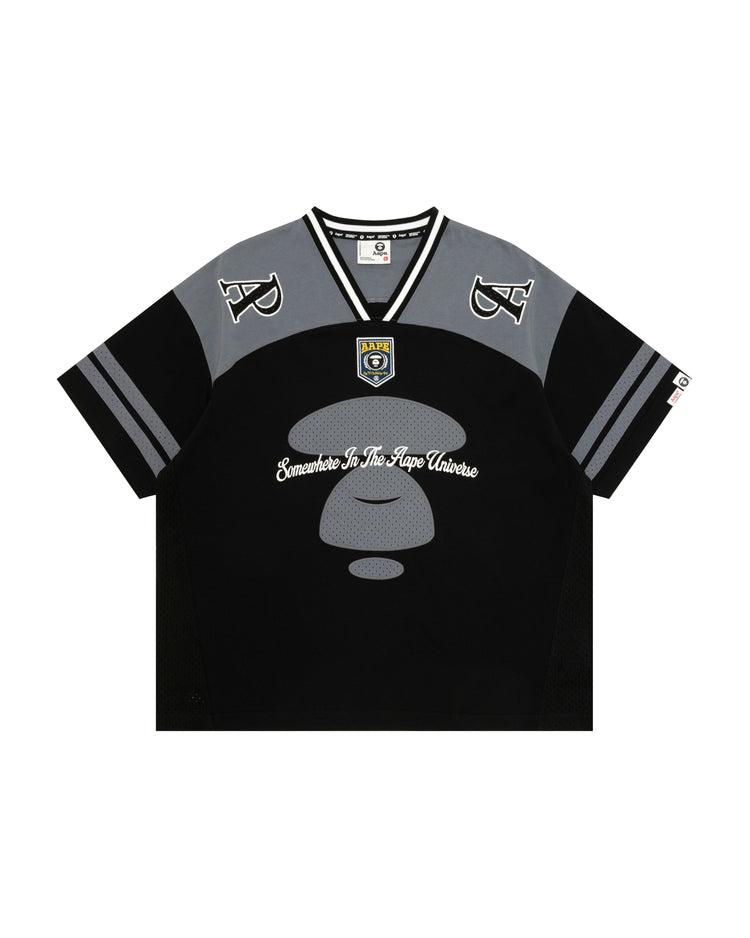 AAPEUNVS moonface V-neck tee (10005XR) 寬鬆版