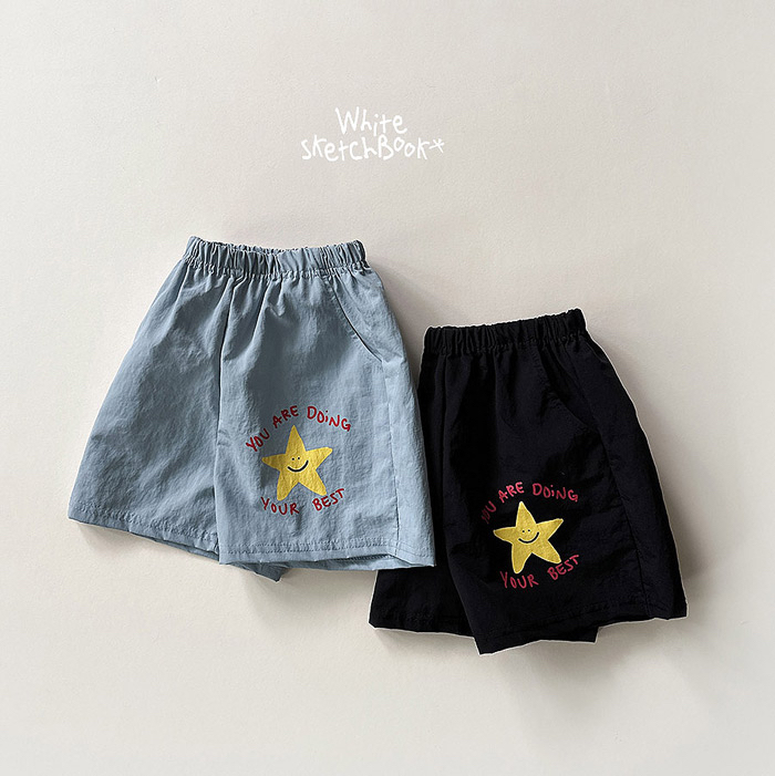 🇰🇷WhiteSketchBook短褲