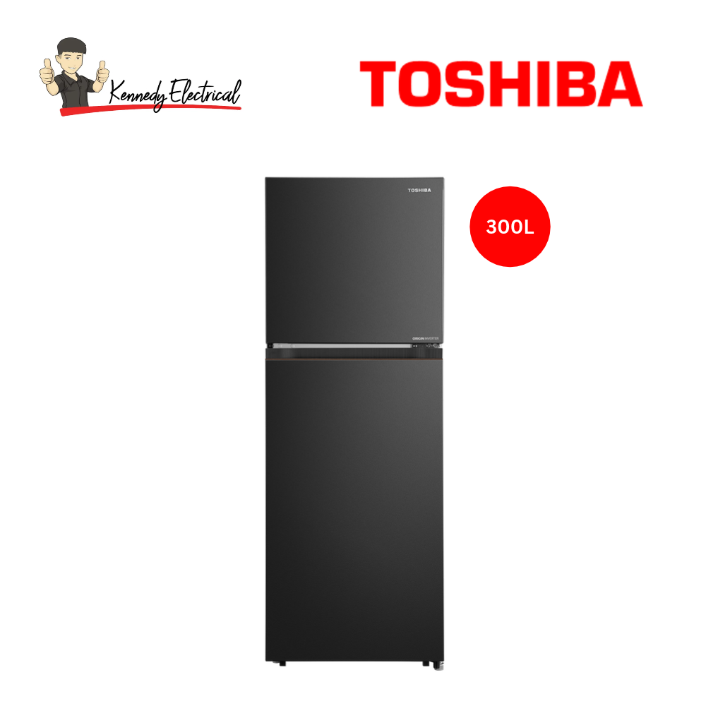 Toshiba 300L 2-Door Inverter Refrigerator (GR-RT313WE-PMY-68)